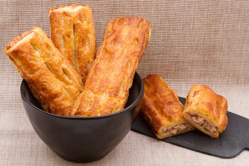 Feuilleté jambon-fromage au air fryer : croustillant et prêt en un clin d’œil !