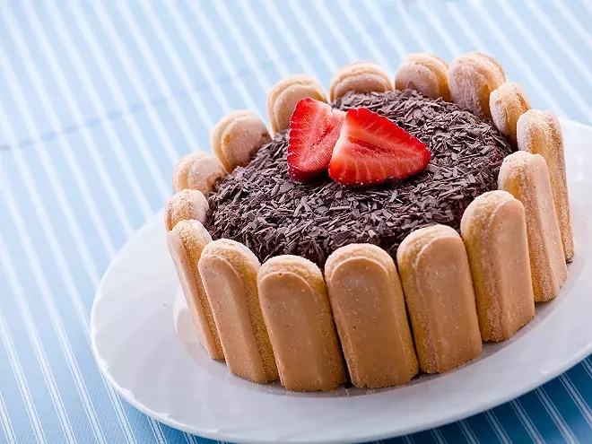 Recette légère de charlotte au chocolat