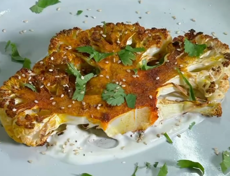 Recette de steak de choux-fleur