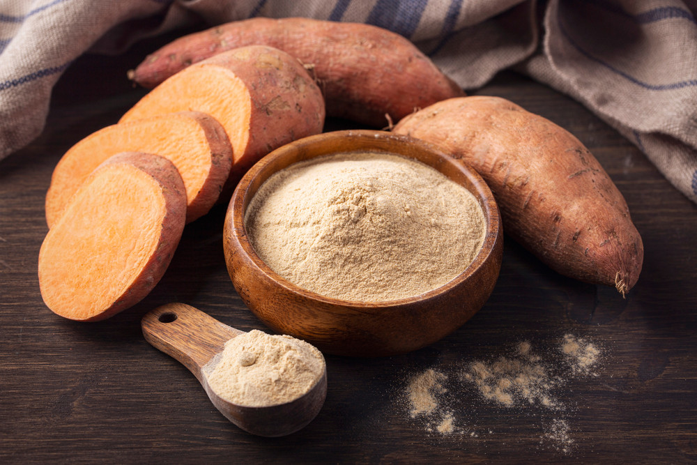 farine patate douce