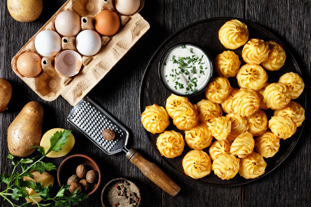Comment faire des pommes duchesse légères ?
