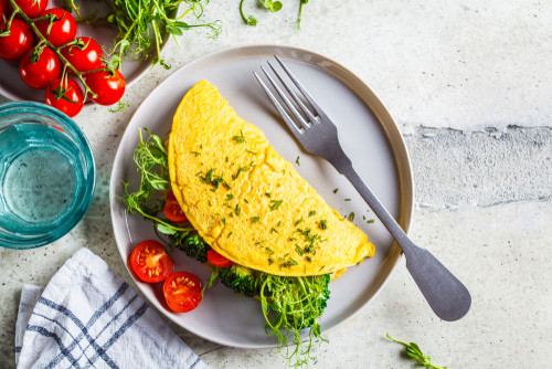 Recette d'omelette vegan