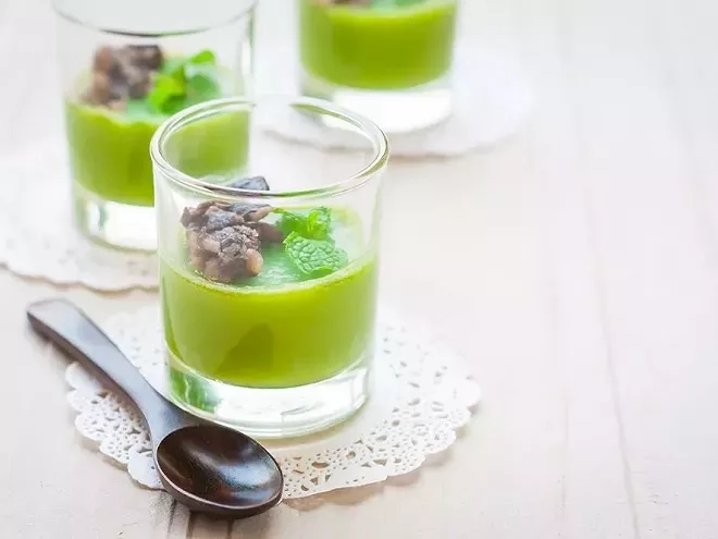 Recette de panna cotta à la pistache