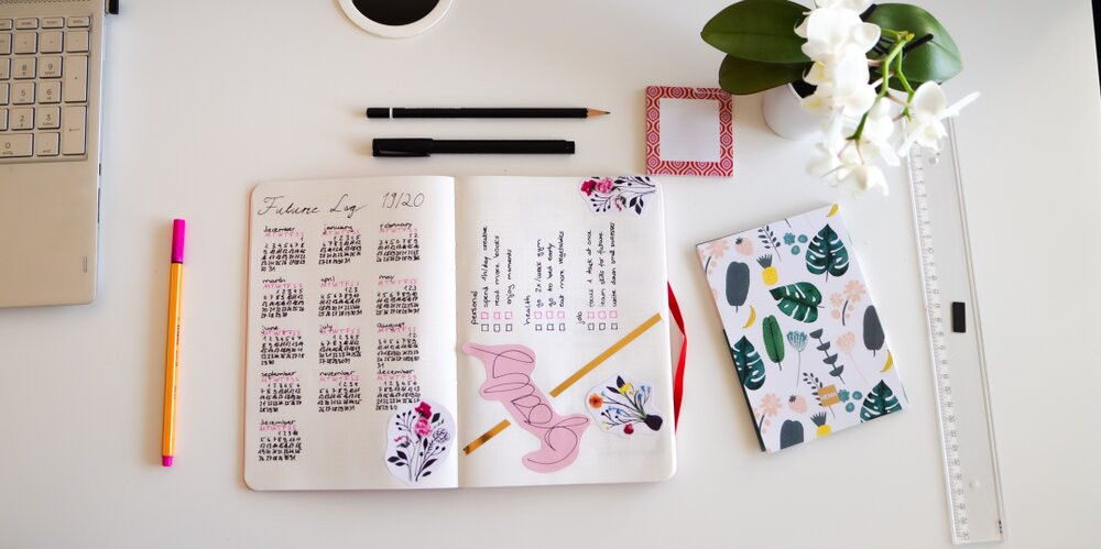 Le bullet journal pour planifier ses séances de sport