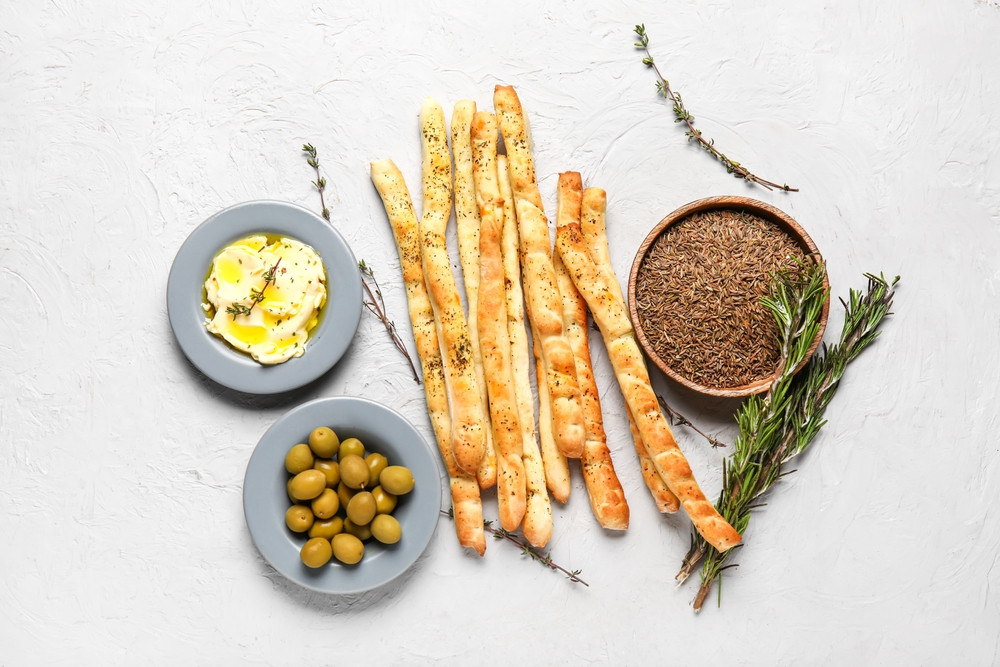 Que manger avec des gressins ?