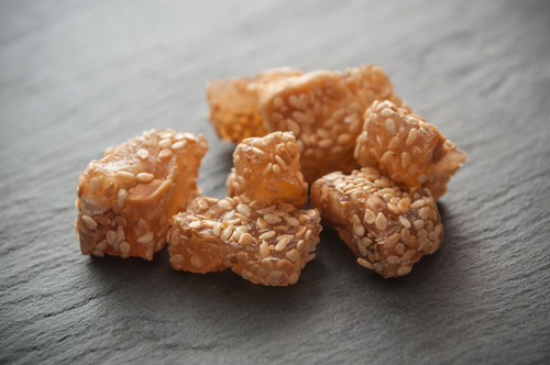 Recette de nougat chinois au sésame 