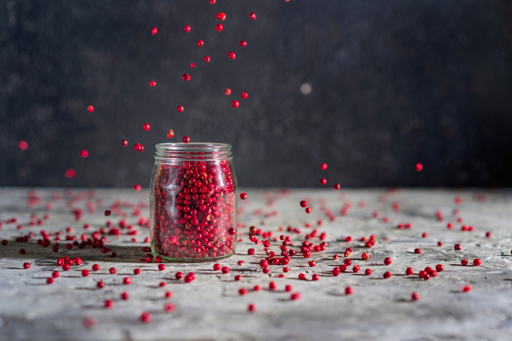 Les bienfaits du poivre rose
