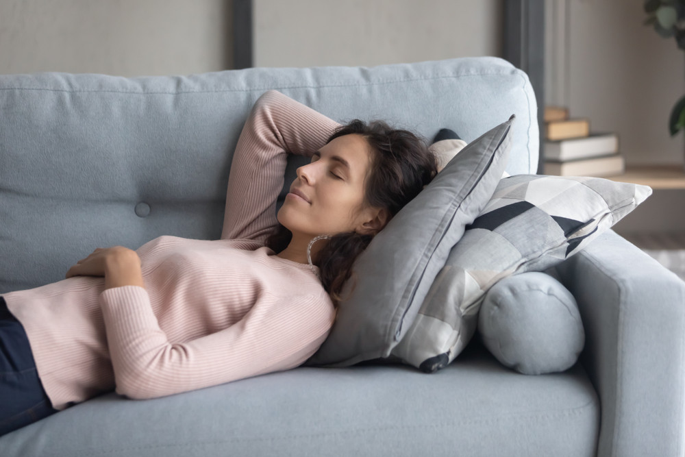sieste à la maison