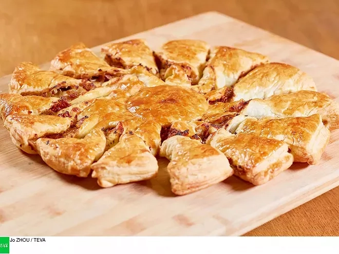Recette de tarte soleil au saumon