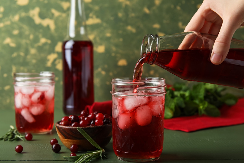 jus de canneberge
