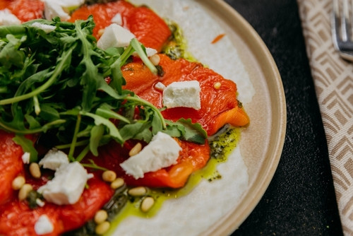 Carpaccio de poivrons