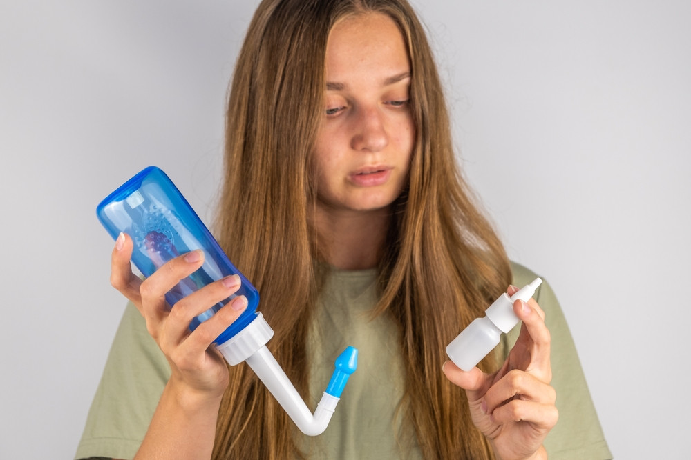 Comment bien se rincer le nez ?