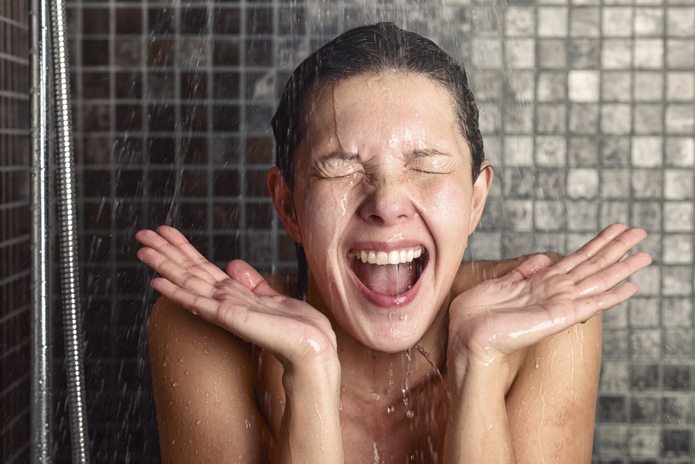douche froide