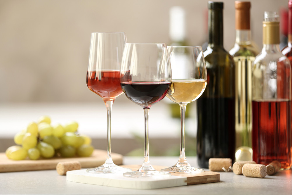 différents types de vin