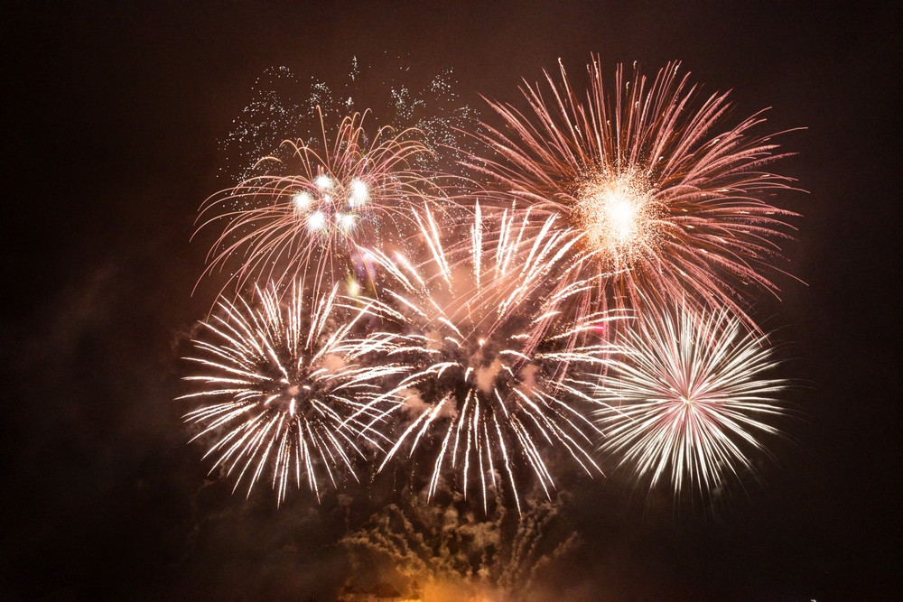feux d'artifices