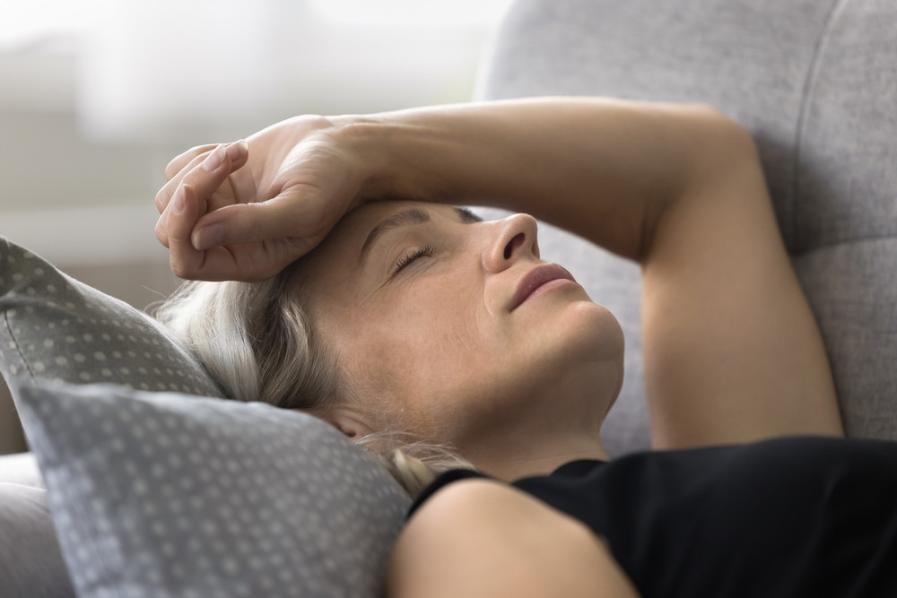 femme avec hypertension