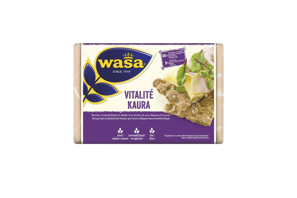 2 biscuits Wasa vitalité 2 biscuits Wasa vitalité