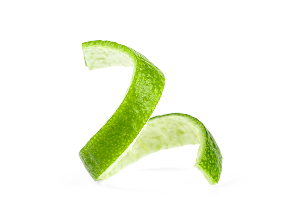 zeste de citron vert zeste de citron vert