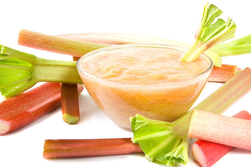 compote de rhubarbe compote de rhubarbe