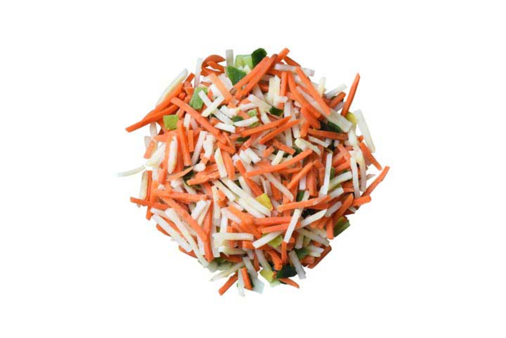 julienne de légumes surgelés
