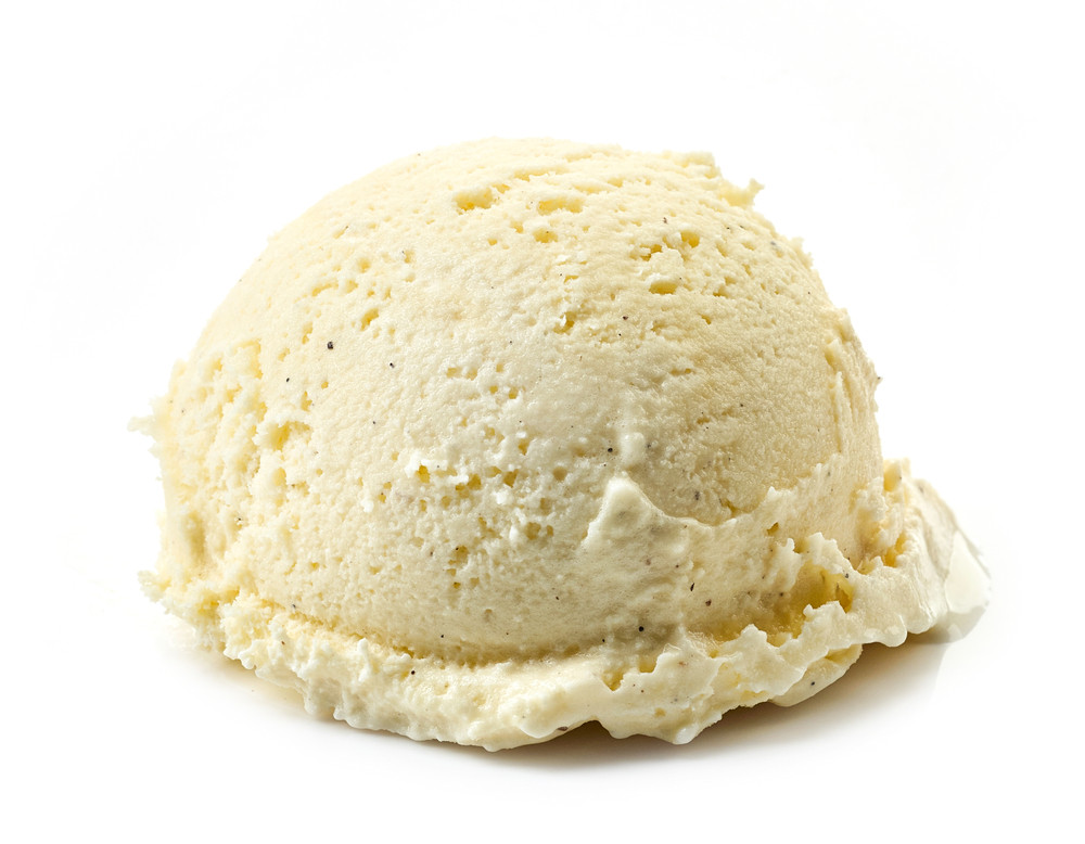 glace à la vanille glace à la vanille