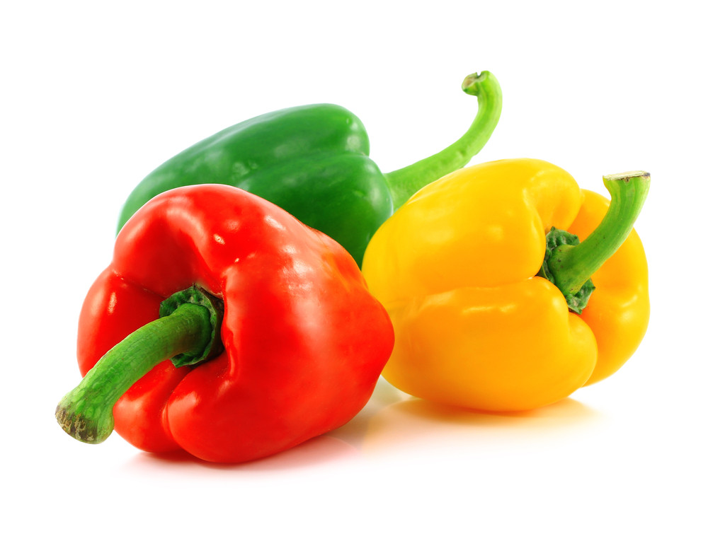 trio de poivrons