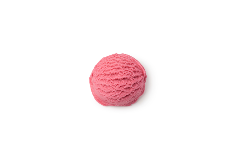 glace à la fraise glace à la fraise