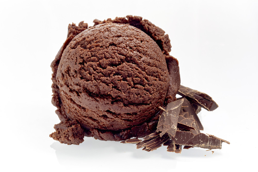 glace au chocolat