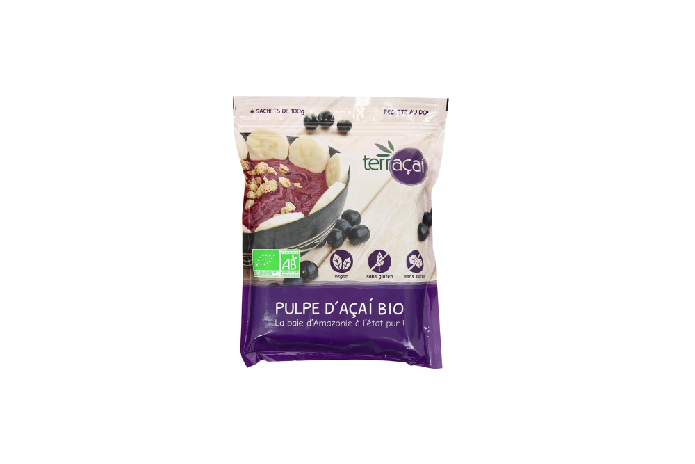 pulpe d'açai surgelée pulpe d'açai surgelée