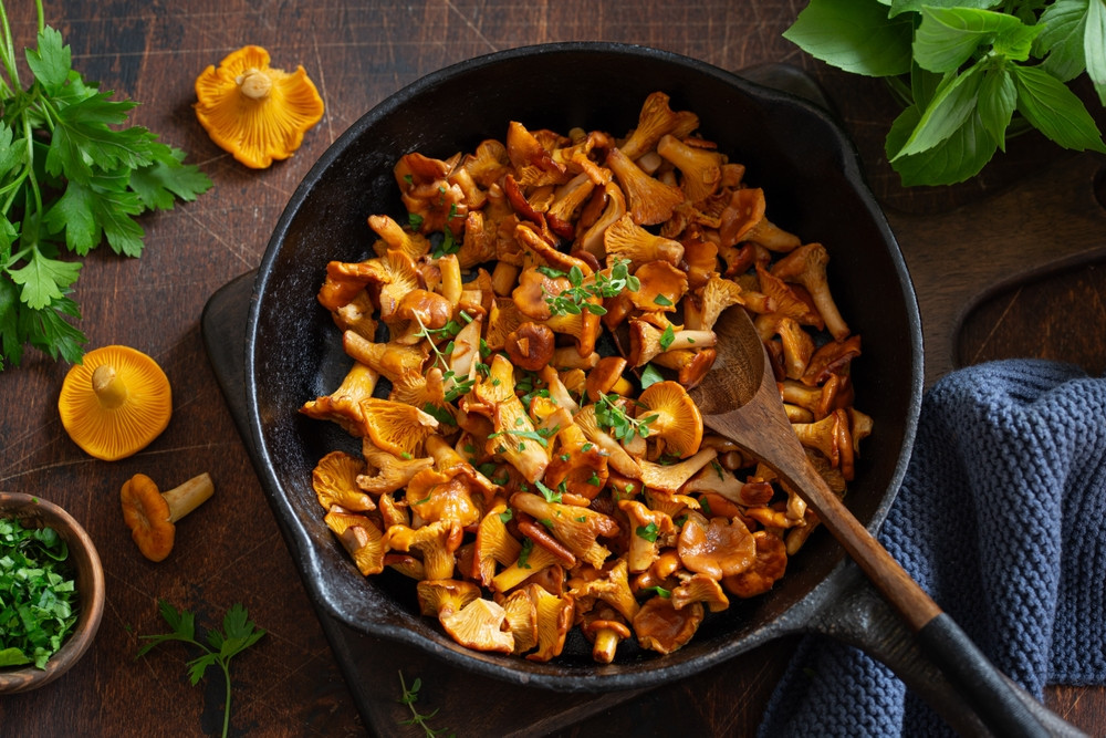 Comment bien cuisiner les girolles ?