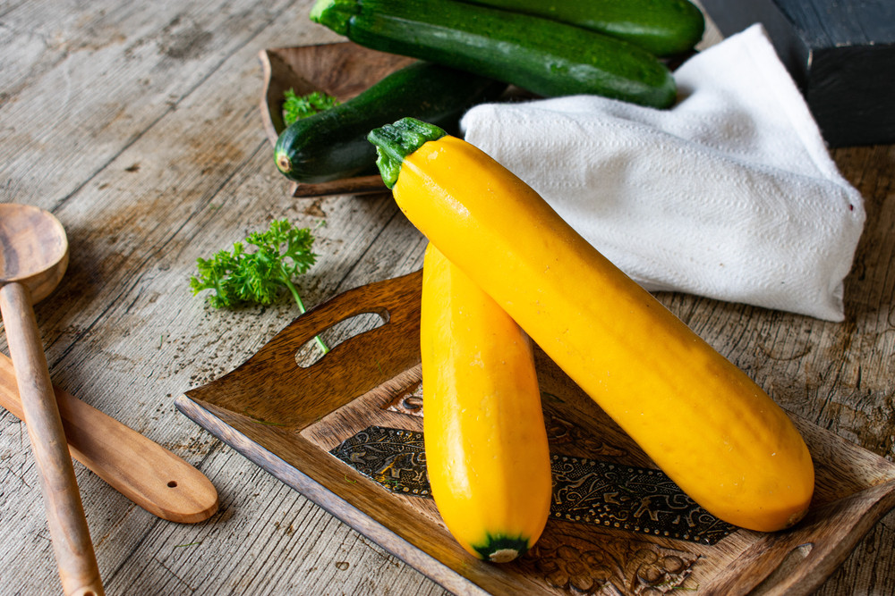 Les bienfaits de la courgette jaune