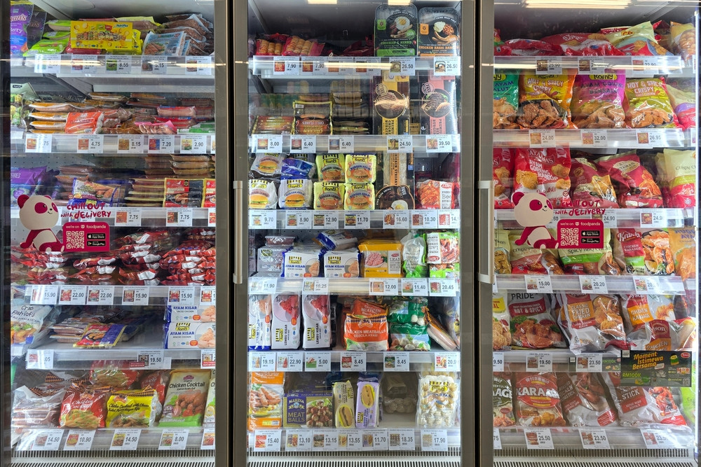 produits surgelés supermarché