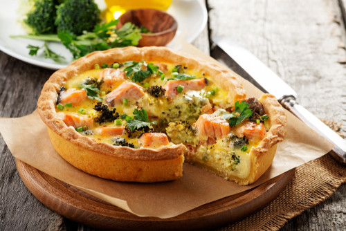 10 recettes de quiches rapides et peu caloriques