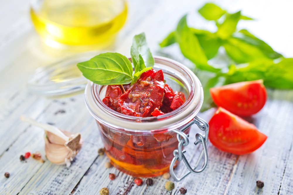 bocal tomates séchées 