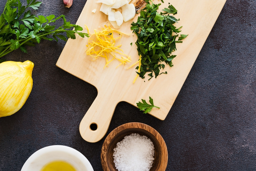 ingrédients sauce gremolata