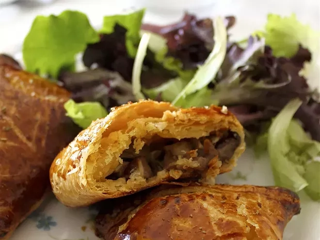 Recette de feuilleté aux cèpes