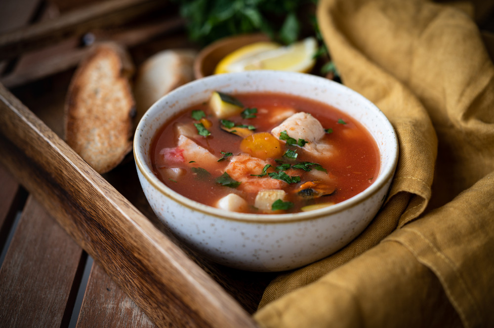 La soupe de poissons est-elle calorique ?