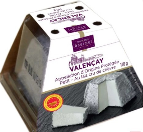 ALERTE Rappel — VALENCAY AOP 110g Monoprix Gourmet : risque Escherichia coli (STEC O157:H7)