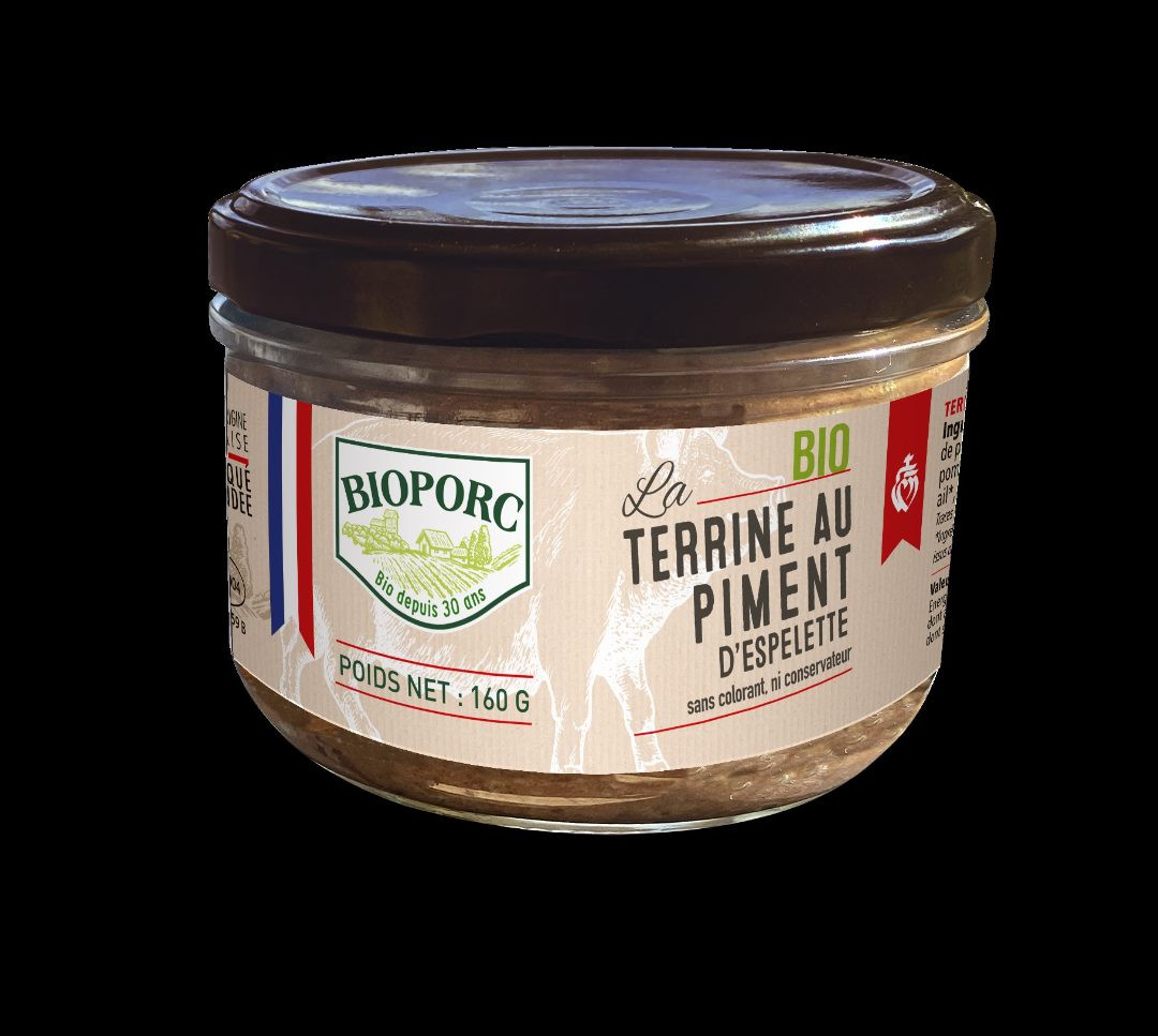 Alerte Rappel – Terrine au piment d’Espelette Bioporc : risque de corps étrangers