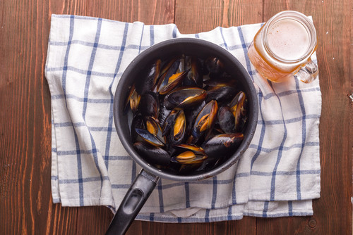 Recette de moules à la bière