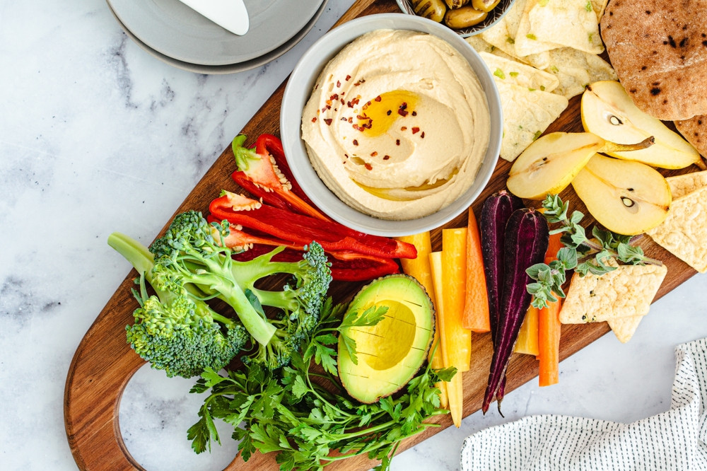 planche apéritive healthy