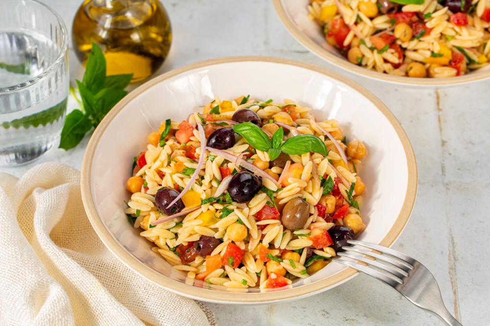 salade de pâtes orzo