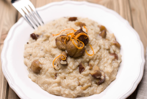 Risotto aux châtaignes : recette gourmande et chaleureuse pour l'automne