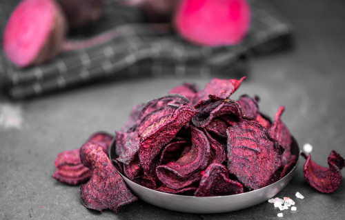 Recette de chips de betterave