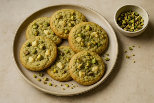 Recette de cookies à la pistache : moelleux, croquants et terriblement gourmands