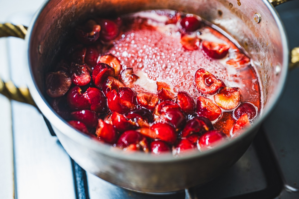 cuisson fruits pour confiture