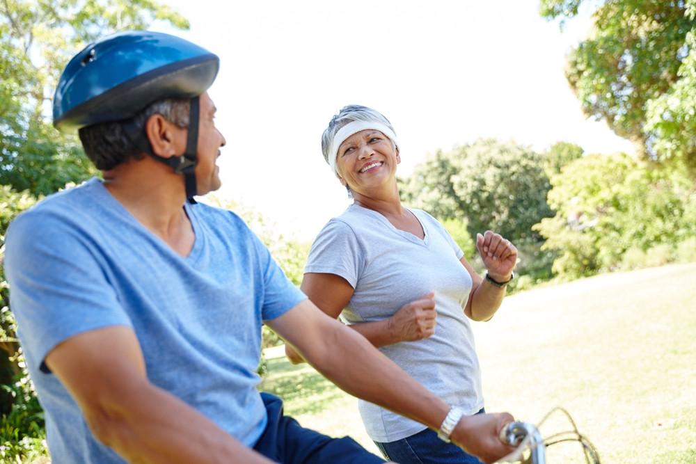 couple qui fait du sport
