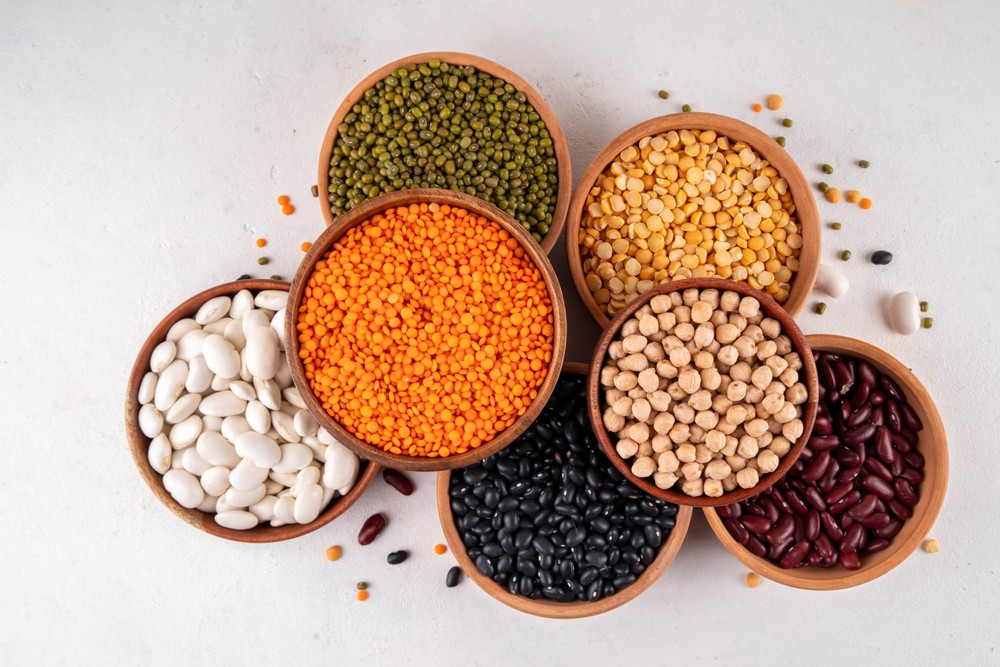 assortiment de légumineuses