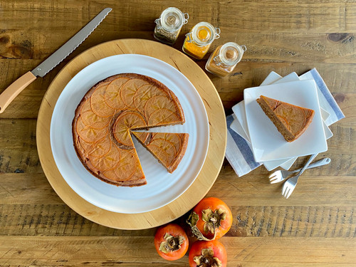 Gâteau au kaki : le dessert fruité et moelleux qui change des classiques