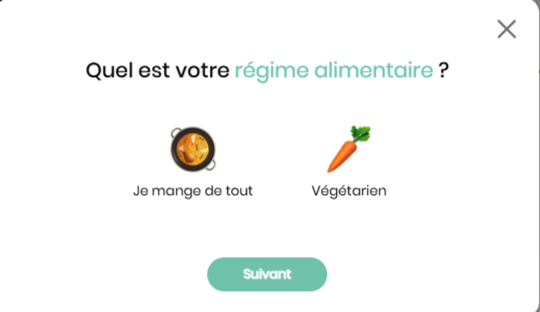 Choix du régime alimentaire je mange de tout ou végétarien.png